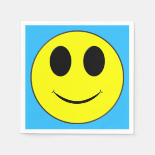Big Yellow Happy Face Servet