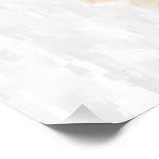 Big Yellow Pepper Foto Afdruk (Hoek)