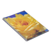 Big Yellow Rose Flower Journal-Notitieboek Notitieboek (Rechterzijde)