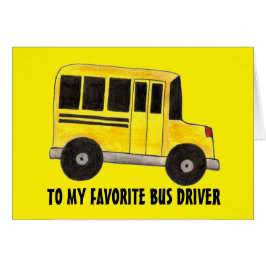 Big Yellow School Bus Driver Education Kaart