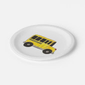 Big Yellow School Bus Teacher Driver Education Papieren Bordje (Gekanteld)