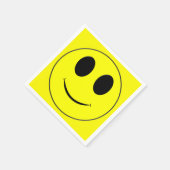 Big Yellow Smiley-Paper Coctail Napkins Servet (Hoek)
