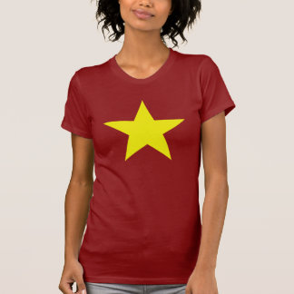 Big Yellow Star (geschikt voor vrouwen) T-shirt