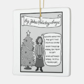 Big Yikes Ornament: O Tannenbaum Keramisch Ornament (Links)