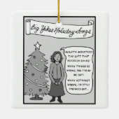 Big Yikes Ornament: O Tannenbaum Keramisch Ornament (Achterkant)