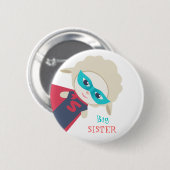 Big zus Badge Ronde Button 5,7 Cm (Voorkant /achterkant)