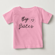 Big zus Shirt, Big Sis Shirt, kleine zuster