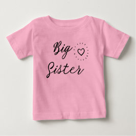Big zus Shirt, Big Sis Shirt, kleine zuster