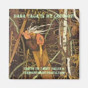 bigbaba, Baba Yaga is mijn kopilot! Magneet