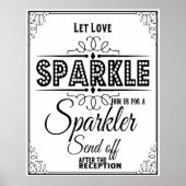 Bigbord Sparkle stuurt poster af (Voorkant)
