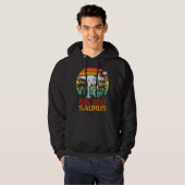 Bigbrosaurus Rex Dinosaur Big Bro Saurus Brother F Hoodie (Voorkant volledig)