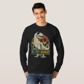 Bigbrosaurus Rex Dinosaur Big Bro Saurus Brother F T-shirt (Voorkant volledig)