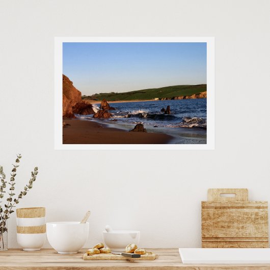 Bigbury on Zee Beach Coast Prints (Keuken)