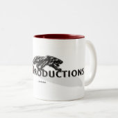 BIGCATPRODUCTIE-LOGO TWEEKLEURIGE KOFFIEMOK (Voorkant rechts)