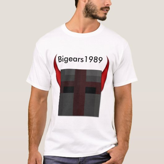 Bigears1989 Short Slapes Mannen t-Shirt (Voorkant)