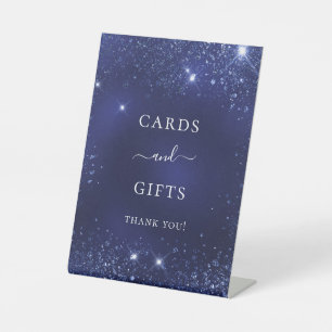 Bigende marinekaarten reclamebord met voetstuk