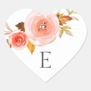 Bigende monogram zegels / blozen