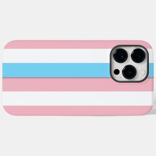 Bigender Case-Mate iPhone Case (Achterkant (horizontaal))