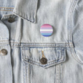 Bigender Flag Badge Ronde Button 3,2 Cm (In situ)