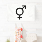 Bigender-gendersymbool Spandoek (Insitu)