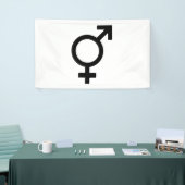 Bigender-gendersymbool Spandoek (Beurs)