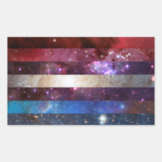 Bigender nevel vlag stickers