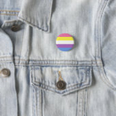 Bigender Pride Button (geel) (In situ)