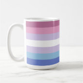 Bigender Pride Flag Koffiemok (Links)