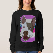 Bigender Pride Pitbull Trui (Voorkant)