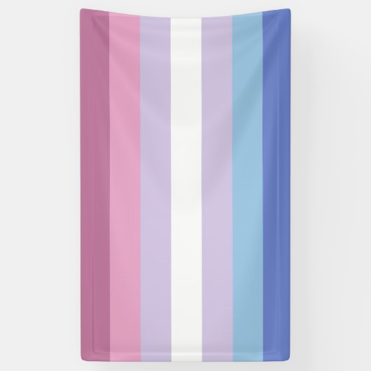 Bigender Pride Spandoek (Verticaal)