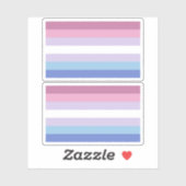 Bigender Pride Sticker (Vel)