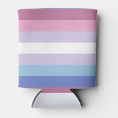Bigender Pride-vlag Blikjeskoeler (Voorkant)
