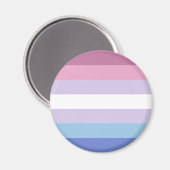 Bigender Pride-vlag Magneet (Voorkant / Achterkant)