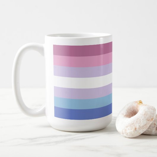 Bigender trots koffiemok (Met donut)