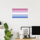 Bigender trots poster (Thuiskantoor)