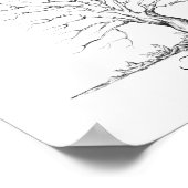 Bigerprint Tree Guestbook Poster (Hoek)