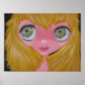 BigEye art origineel schilderij van 60 Poster (Voorkant)