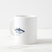 Bigeye Tuna Logo Koffiemok (Voorkant links)