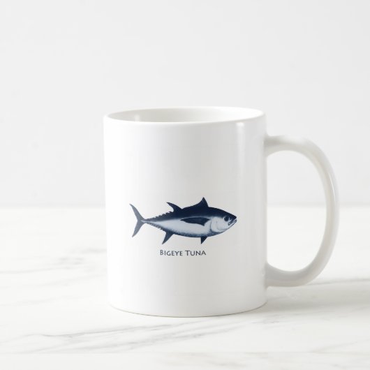 Bigeye Tuna Logo Koffiemok (Rechts)