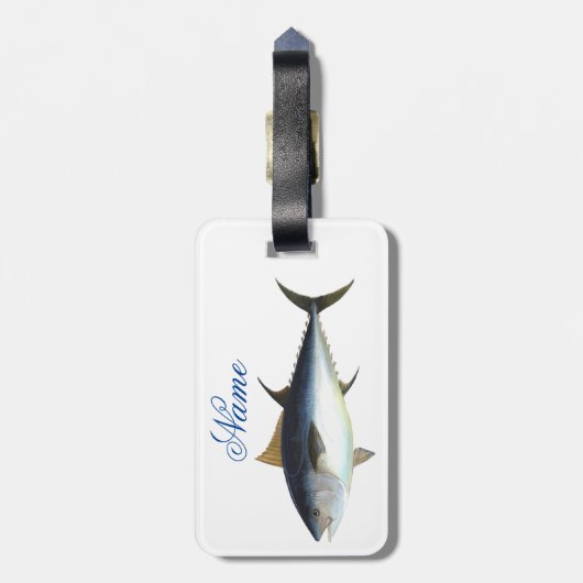 Bigeye Tuna Style Thunder_Cove Bagagelabel (Achterkant verticaal)