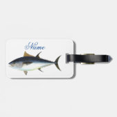 Bigeye Tuna Style Thunder_Cove Bagagelabel (Achterkant horizontaal)
