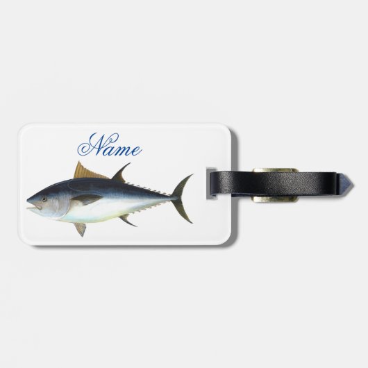 Bigeye Tuna Style Thunder_Cove Bagagelabel (Achterkant horizontaal)