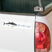 Bigeye Tuna Style Thunder_Cove Bumpersticker (Op Truck)