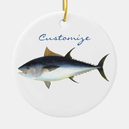 Bigeye Tuna Style Thunder_Cove Keramisch Ornament (Voorkant)