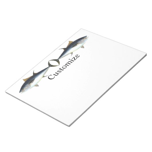 Bigeye Tuna Style Thunder_Cove Notitieblok (Schuin)