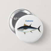 Bigeye Tuna Style Thunder_Cove Ronde Button 5,7 Cm (Voorkant /achterkant)