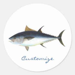 Bigeye Tuna Style Thunder_Cove Ronde Sticker
