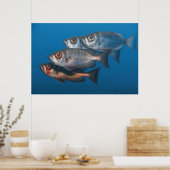 Bigeyes Poster (Keuken)