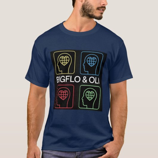 BIGFLO OLI retro T-shirt (Voorkant)
