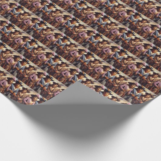 Bigfoot 3 Musketiers Cadeaupapier (Hoek)